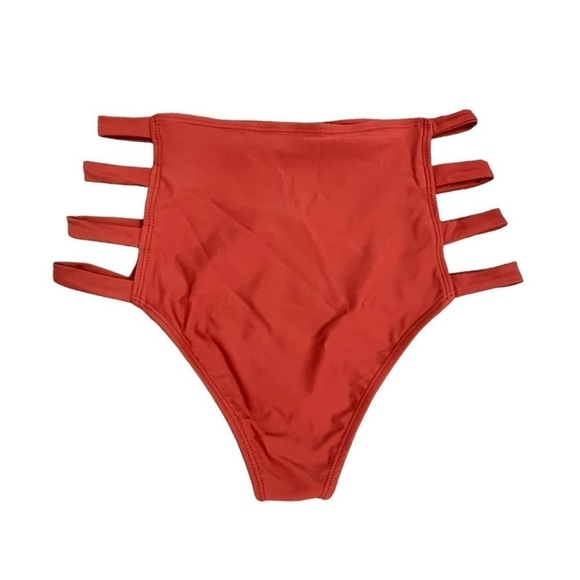 NWT Daughters of Summer Coral Bikini Bottoms - Size XS - Picture 1 of 7